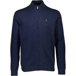 Bison Cardigan Knit - Navy Mel