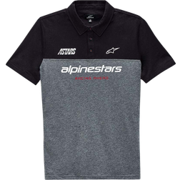 Alpinestars Polotrøje PADDOCK, Sort/Hvid