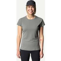 Houdini W's Pace Air Tee, Geyser Gray