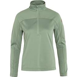 Fjällräven Abisko Lite Fleece Half Zip - Grün