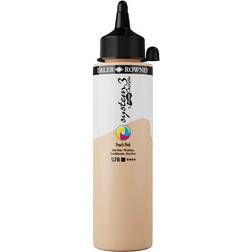 Daler Rowney System3 Fluid Acrylic Peach Pink 250ml