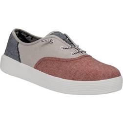 Hey Dude Conway Craft Linen M - Red/White/Blue