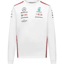 Puma 2023 Mercedes-AMG Team Long Sleeve Tee White Adults