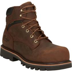 Chippewa Sador Waterproof Composite Toe Work Boots Brown