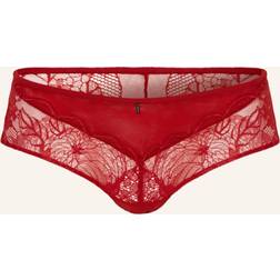 Chantelle Womens 05w Scarlet Midnight Flowers Branded-plaque Stretch-woven Briefs