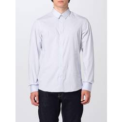 Calvin Klein Stretch Poplin Slim Shirt Blue, Blue, M, Men