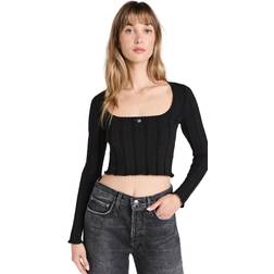 Alexander Wang Logo Sleeve Pullover