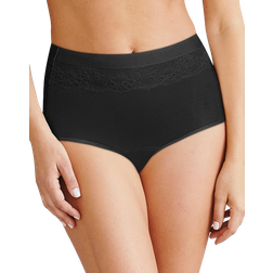 Bali Beautifully Confident Light Leak & Period Protection Hi Cut Panty - Black