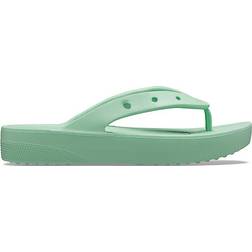 Crocs Classic Platform Flip - Jade Stone