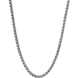 David Yurman Box Chain Necklace - Silver