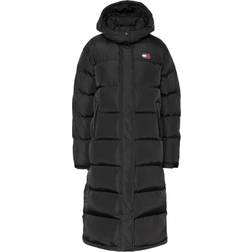 Tommy Jeans Alaska Long Puffer Coat - Black