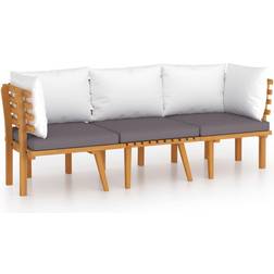 vidaXL 3087007 Loungesæt, borde inkl. 3 sofaer