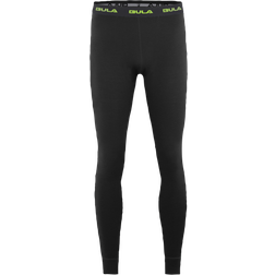 Bula Freeride Merino Wool Pants, lange uldbukser junior Sort