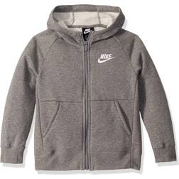 Nike PE Zip Hoodie Jr Grey, Tøj, Skjorter, Grå