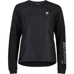 Mons Royale Tarn Merino Shift LS Jersey Women, sort Trøjer Downhill & Freeride 2023