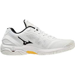 Mizuno Wave Stealth V White/Yellow