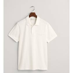 Gant Herre Tonal Shield poloskjorte Beige