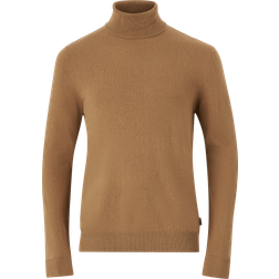 Jack & Jones Polokrage Stickad Tröja Beige