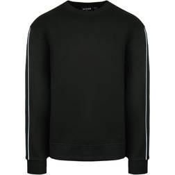 Nicce crew neck long sleeve pullover black mens geti sweashirt 211 03 07 0001