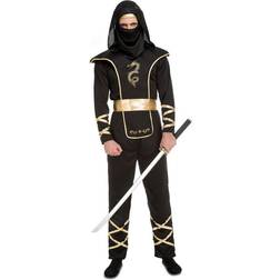 My Other Me Maskeraddräkt Vuxna Ninja Svart
