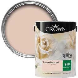 Crown & Ceilings Silk Emulsion Toasted Wall Paint