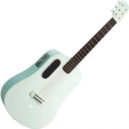 Blue Lava Touch Smart Guitar, Aqua Green/Mint Green