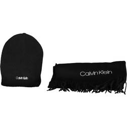 Calvin Klein Jeans Basic Wool Beanie+Scarf K50K507552 Pacchetti Regalo Nero