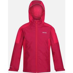 Regatta Childrens/kids Hurdle Iv Insulated Waterproof Jacket berry Pink/pink Potion