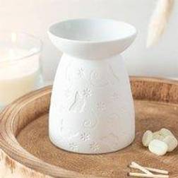 Something Different Butterfly Ceramic Wax Warmer Oil Lamp