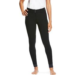 Ariat Tri Factor Grip Silicone Knee Patch Breeches Colour Black