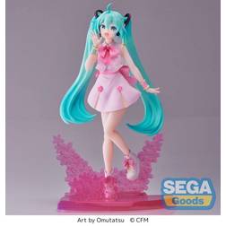 Hatsune Miku Sakura Miku Omutatsu Vers. Statue Luminasta 21Cm"