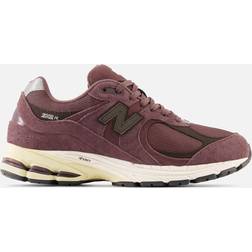 New Balance Men's 2002R in Red/Brown/Grey Suede/Mesh