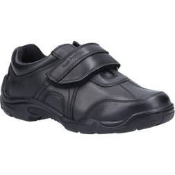 Hush Puppies Junior Boys Arlo Leather Shoes Black