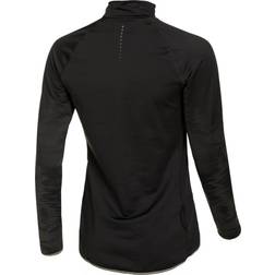 Odlo Zeroweight Ceramiwarm Reflective Mid Layer Half-Zip Running Tops Women Black