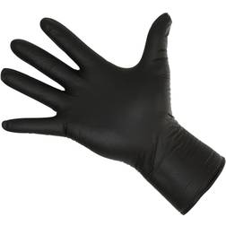 Kerbl Einmalhandschuh "Nitrile Long Black" Gr. L, St. 15322