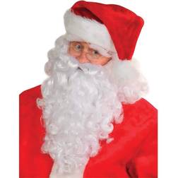 Amscan 4-piece Premium Santa Wig And Beard Set