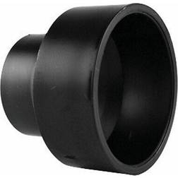 Charlotte Pipe 4 in. Hub x 2 in. Dia. Hub ABS Coupling