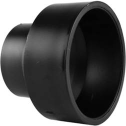 Charlotte Pipe 3 in. Hub x 4 in. Dia. Hub ABS Coupling