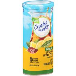 8 12-quart boxes crystal decaf lemon iced tea mix