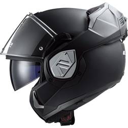 LS2 Avattava Kypärä FF906 Advant X Solid - Musta