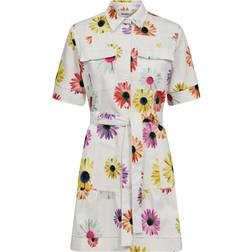 Desigual Women's Vest Belgica Lacroix Dress - White