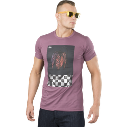 Dainese T-Shirt Demon-Flower Lila