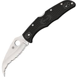 Spyderco Matriarch 2 blad: kant, satinfinish Fickkniv