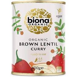 Biona Organic Brown Lentil Curry 400g