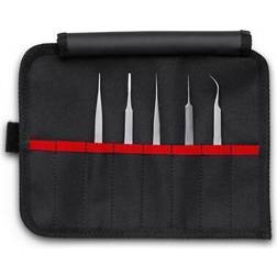 Knipex 92 00 02 5 premium stainless steel set in tool roll Combination Plier