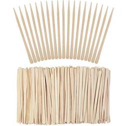 Pieces Small Wax Sticks Wood Waxing Spatulas