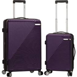 Rockland Star Trail 2pc Hardside Spinner Wheel Luggage