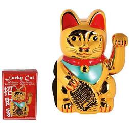 Out of The blue Maneki Neko Kattfigur, Plast Kanna 1.5L