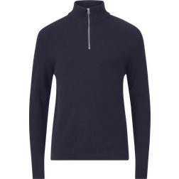Only & Sons Phil Cotton Half Zip Knit Dark Navy