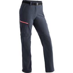 Maier Sports Damen T-Zipp-Off Nata, graphite